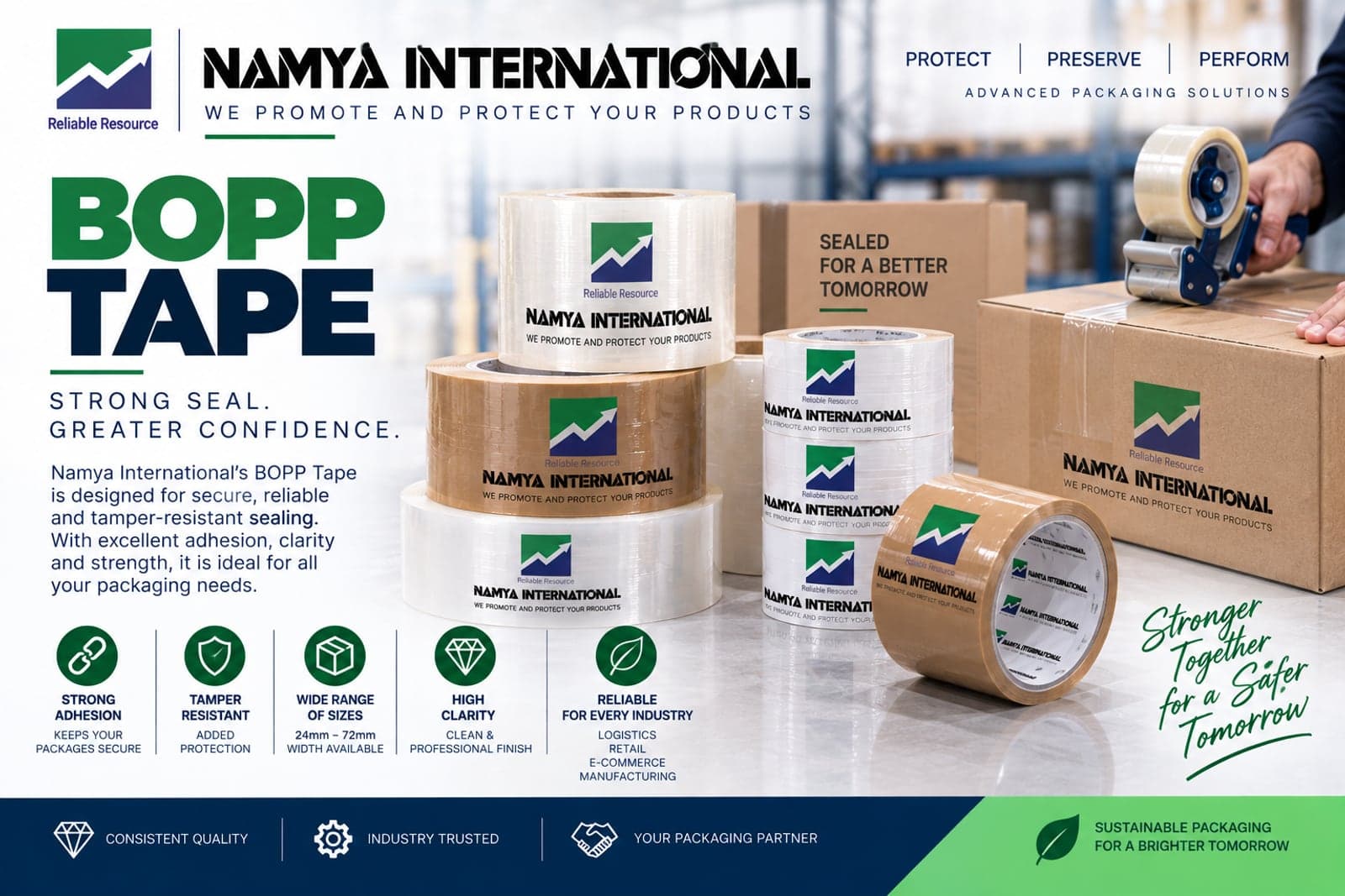BOPP Tape product sheet